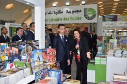 Image du Maroc Professionnelle de  SAR le Prince Héritier Moulay El Hassan préside à Casablanca l'ouverture du 24ème Salon International de l’Edition et du Livre le 8 Février 2018. (Photo/ SPPR) via Jalilbounhar.com
  